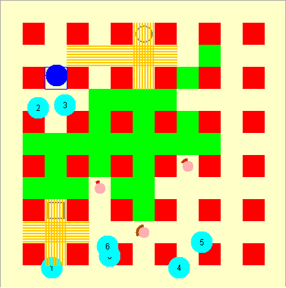 Screenshot of the AI experiment