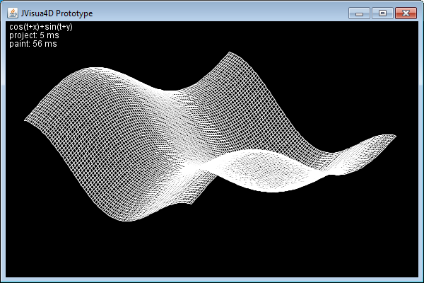 Screenshot of JVisua 4D